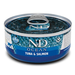 ND 2031 Ocean Ton Balığı ve Somonlu Kedi Konservesi 70 Gr - N&D