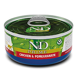 ND 2055 Prime Tavuk Etli ve Narlı Kedi Konservesi 70 Gr - N&D