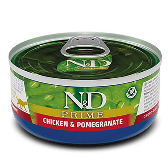ND 2055 Prime Tavuk Etli ve Narlı Kedi Konservesi 70 Gr - 1