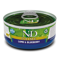 N&D (Naturel&Delicious) - ND 2062 Prime Kuzu Etli ve Yaban Mersinli Kedi Konservesi 70 Gr