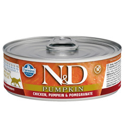ND 2086 Pumpkin Balkabaklı Tavuk Etli ve Narlı Kedi Konservesi 70 Gr - 2