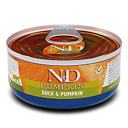 ND 2093 Pumpkin Balkabaklı ve Ördek Etli Kedi Konservesi 70 Gr - N&D