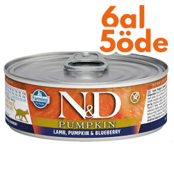 ND 2109 Pumpkin Balkabak ve Kuzu Etli Kedi Konservesi 80 Gr - 6 Al 5 Öde - N&D