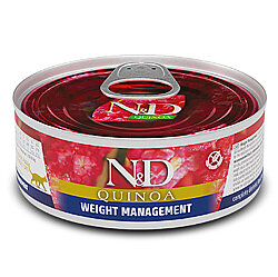 ND 2192 Quinoa Weight Management Kilo Kontrolü için Kinoa ve Kuzulu Kedi Konservesi 80 Gr - N&D