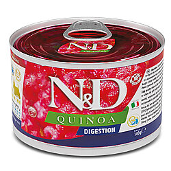 ND 2369 Quinoa Mini Digestion Hassas Sindirim Kinoa, Kuzu, Enginarlı Köpek Konservesi 140 Gr - N&D