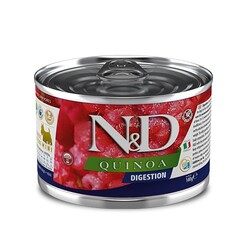N&D (Naturel&Delicious) - ND 2369 Quinoa Mini Digestion Hassas Sindirim Kinoa, Kuzu, Enginarlı Köpek Konservesi 140 Gr
