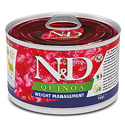 ND 2413 Quinoa Mini Weight Management Light Kinoa Kuzu Köpek Konservesi 140 Gr - N&D