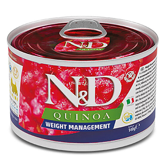 ND 2413 Quinoa Mini Weight Management Light Kinoa Kuzu Köpek Konservesi 140 Gr - 1