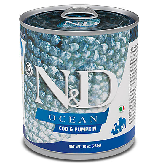 ND 2451 Ocean Morina Balıklı ve Balkabaklı Köpek Konservesi 285 Gr - 1