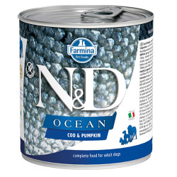 ND 2451 Ocean Morina Balıklı ve Balkabaklı Köpek Konservesi 285 Gr - N&D