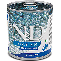 ND 2499 Ocean Somon ve Alabalıklı Köpek Konservesi 285 Gr - N&D