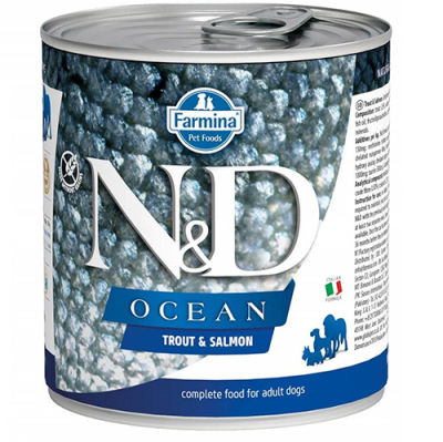 ND 2499 Ocean Somon ve Alabalıklı Köpek Konservesi 285 Gr