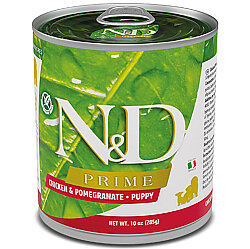 ND 2512 Puppy Prime Tavuk ve Narlı Yavru Köpek Konservesi 285 Gr - N&D