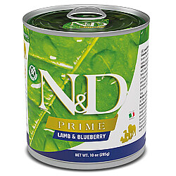 ND 2536 Prime Kuzu Etli ve Yaban Mersini Köpek Konservesi 285 Gr - N&D