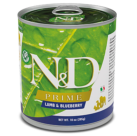 ND 2536 Prime Kuzu Etli ve Yaban Mersini Köpek Konservesi 285 Gr - 1