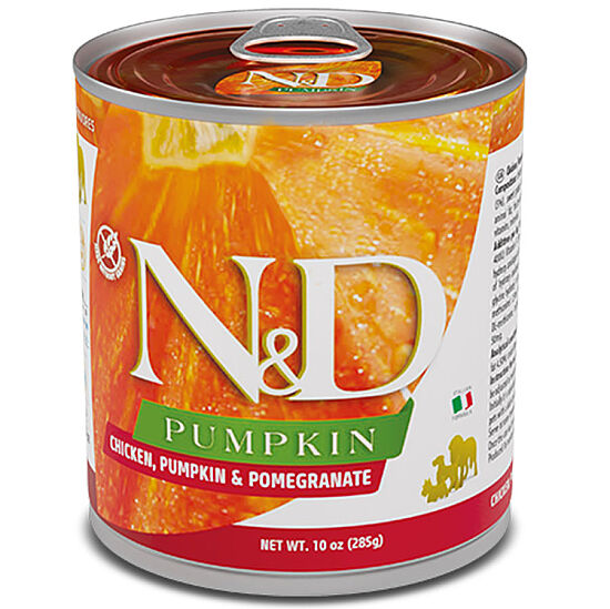 ND 2567 Balkabaklı Tavuk Etli ve Narlı Köpek Konservesi 285 Gr - 1