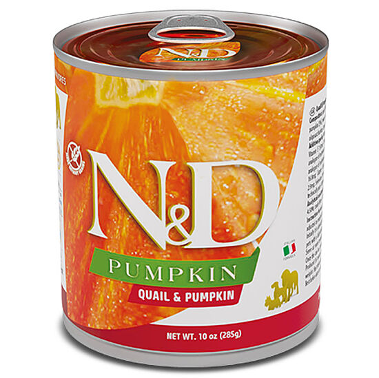 ND 2598 Balkabaklı ve Bıldırcınlı Köpek Konservesi 285 Gr - 1