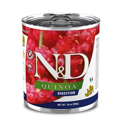 ND 2611 Quinoa Digestion Hassas Sindirim Kinoa, Kuzu, Enginarlı Köpek Konservesi 285 Gr