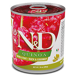 ND 2628 Quinoa Skin&Coat Deri Tüy Sağlığı Kinoa, Ördek, H. Cevizli Köpek Konservesi 285 Gr - N&D