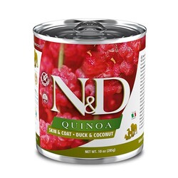N&D (Naturel&Delicious) - ND 2628 Quinoa Skin&Coat Deri Tüy Sağlığı Kinoa, Ördek, H. Cevizli Köpek Konservesi 285 Gr