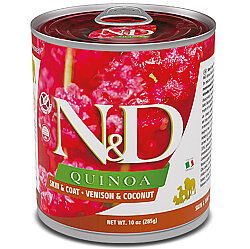 ND 2659 Quinoa Skin&Coat Deri Tüy Sağlığı Kinoa ve Geyikli Köpek Konservesi 285 Gr - N&D