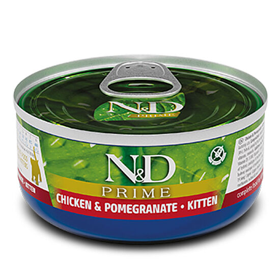 ND 2901 Prime Kitten Tavuk Etli ve Narlı Yavru Kedi Konservesi 70 Gr - 1