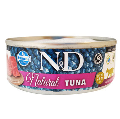 ND 6275 Natural Ton Balığı Kedi Konservesi 80 Gr