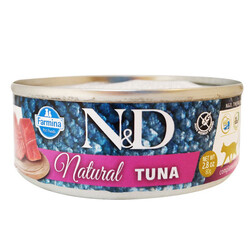 N&D (Naturel&Delicious) - ND 6275 Natural Ton Balığı Kedi Konservesi 80 Gr