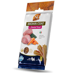 ND Dental Treat Brown Coat Mini Köpek Ödülü 60 Gr - (7 li Sticks) - N&D