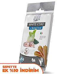 ND Dental Treat White Coat Mini Köpek Ödülü 60 Gr - (7 li Sticks) - N&D