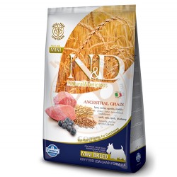 N&D (Naturel&Delicious) - ND Düşük Tahıl Kuzu Yaban Mersini Küçük Irk Köpek Maması 2,5 Kg