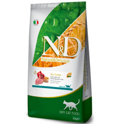 ND Düşük Tahıllı Hindi ve Narlı Kısırlaştırılmış Kedi Maması 10 Kg - N&D (Naturel&Delicious)