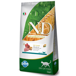 N&D (Naturel&Delicious) - ND Düşük Tahıllı Hindi ve Narlı Kısırlaştırılmış Kedi Maması 10 Kg