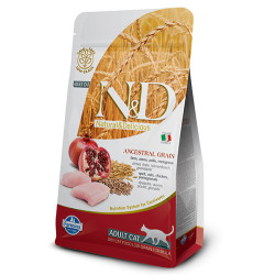 N&D (Naturel&Delicious) - ND Düşük Tahıllı Tavuk ve Narlı Kedi Maması 5 Kg 