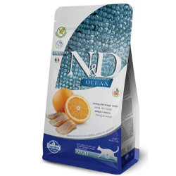 N&D (Naturel&Delicious) - ND Ocean Tahılsız Balık Portakal Kedi Maması 1,5 Kg