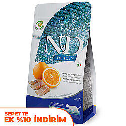 ND Ocean Tahılsız Balık Portakal Kedi Maması 1,5 Kg - N&D
