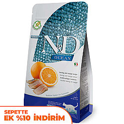 ND Ocean Tahılsız Balıklı ve Portakallı Kedi Maması 5 Kg - N&D