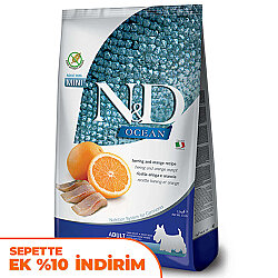 ND Ocean Tahılsız Balık Portakal Küçük Irk Köpek Maması 2,5 Kg - N&D