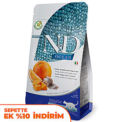 ND Ocean Tahılsız Balık Portakal ve Balkabaklı Kedi Maması 1,5 Kg - N&D