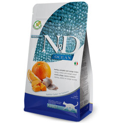 ND Ocean Tahılsız Balık Portakal ve Balkabaklı Kedi Maması 5 Kg - N&D (Naturel&Delicious)