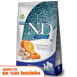 ND Ocean Tahılsız Balkabaklı Balıklı Medium Maxi Köpek Maması 12 Kg - N&D
