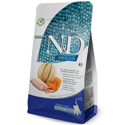 N&D (Naturel&Delicious) - ND Ocean Tahılsız Kitten Morina Balığı ve Karides Yavru Kedi Maması 1,5 Kg
