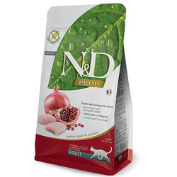 N&D (Naturel&Delicious) - ND Prime Tahılsız Tavuk Nar Kedi Maması 1,5 Kg + Temizlik Mendili