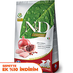 ND Prime Tahılsız Tavuk Nar Küçük Irk Yavru Köpek Maması 2,5 Kg - N&D