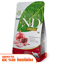 ND Prime Tahılsız Tavuklu ve Narlı Yetişkin Kedi Maması 5 Kg - N&D