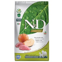 ND Prime Tahılsız Yaban Domuzu Orta ve Büyük Irk Köpek Maması 12 Kg + 4 Adet Temizlik Mendili - N&D