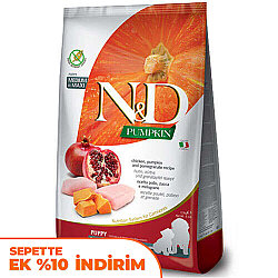 ND Puppy Tahılsız Balkabak Tavuk Medium Maxi Yavru Köpek Maması 2,5 Kg - N&D
