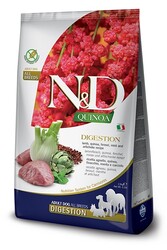 N&D (Naturel&Delicious) - ND Quinoa Digestion Kuzu Kinoa Hassas Sindirim Köpek Maması 2,5 Kg + Temizlik Mendili