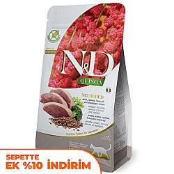 ND Quinoa Neutered Ördek Kinoa Kısırlaştırılmış Kedi Maması 1,5 Kg - N&D
