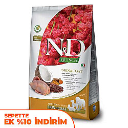 ND Quinoa Skin Coat Bıldırcın Kinoa Deri Tüy Sağlığı Köpek Maması 7 Kg - N&D